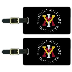 Virginia Military Institute Secondary Logo Luggage ID Tags Suitcase CarryOn Cards  Set of 2 - 1 of 4