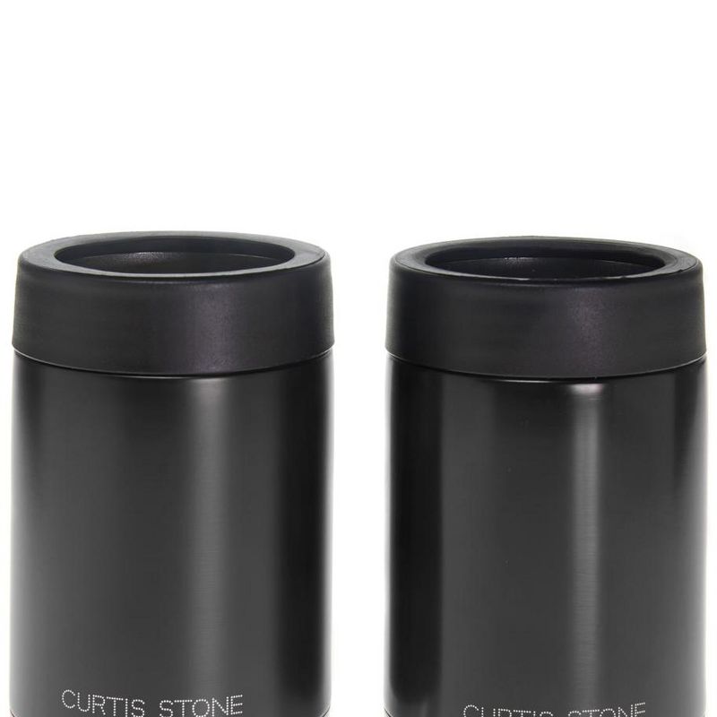 Curtis Stone Set of 2 12 oz. Double-Wall Insulated Coozies Refurbished, 2 of 3