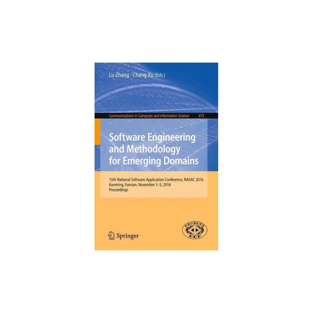 ISBN 9789811034817 product image for Software Engineering and Methodology for Emerging Domains : 15th National Softwa | upcitemdb.com