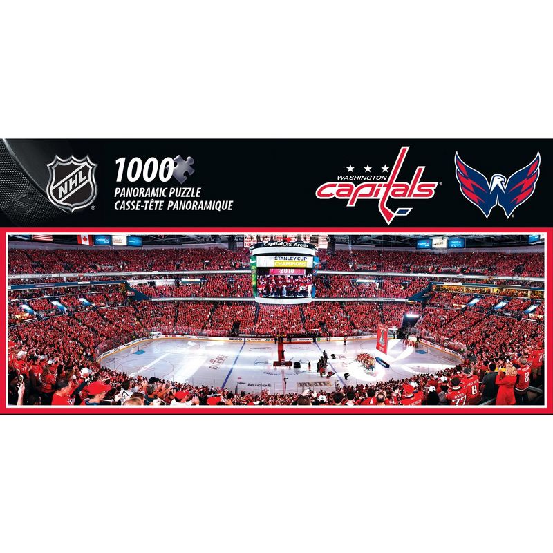 MasterPieces Sports Panoramic Puzzle - NHL Washington Capitals Center View, 1 of 6
