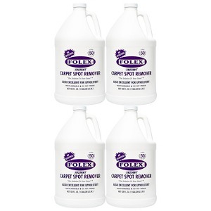 4 Pack Folex Instant Carpet Spot Remover Carpet Cleaner - 128 oz - Removes Pet Accidents, Grease, Red Wine and More - 1 of 4