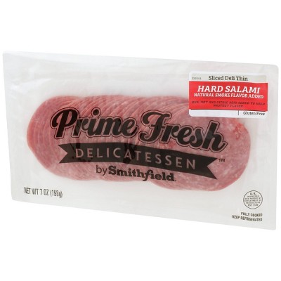 Prime Fresh Hard Salami Slices - 7oz