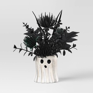 9" Small Faux Creepy Artificial Ghost Plant - Hyde and EEK! Boutique™ - 1 of 3