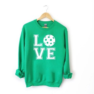Simply Sage Market Women's Graphic Sweatshirt Pickleball Love - 1 of 3