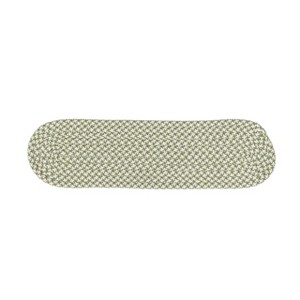 Colonial Mills Milton Houndstooth Tweed Stair Treads - Green 8"x28" (SET 13) - 1 of 4