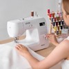 VEVOR Computerized Sewing Machine, 60 Stitch Applications, with LED Screen, Foot Pedal and LED Light,  Metal Frame, with Powerful Motor,White - 2 of 4