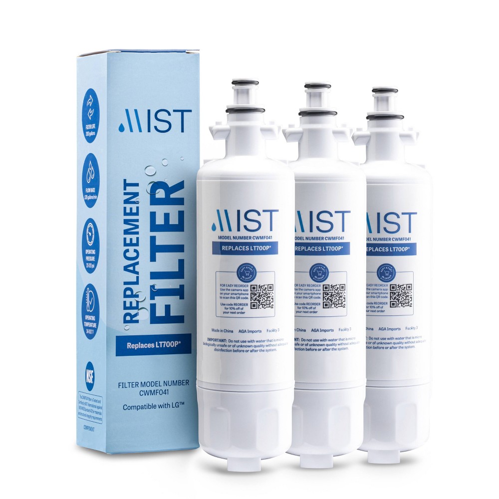 Photos - Water Filter Mist LT700P Compatible with LG LT700P, ADQ36006101, Kenmore 46-9690 Refrig