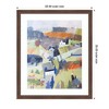 Kate and Laurel Framed Art Worlds View by Guilana Lazzerini, 22x26, Florence Medium Brown - 2 of 4
