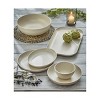 TAG Cream Brooklyn Melamine Brooklyn Melamine Plastic Dinning Dinner Plate Dishwasher Safe Indoor/Outdoor 11x11 inch Set 4 - 2 of 2