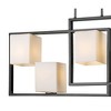 Regis Falls 5 Light Pendant Black - EGLO: Opal Glass, ETL Listed, Adjustable Height - 2 of 4