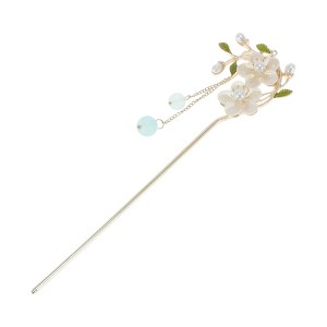 Unique Bargains Women's Floral Hair Stick Pin 1 Pc - 1 of 4