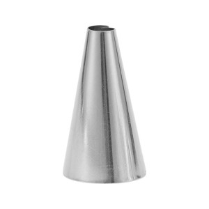 Unique Bargains Piping Tip Stainless Steel Silver Tone 0.7"x1.3" 1 Pcs - 1 of 3