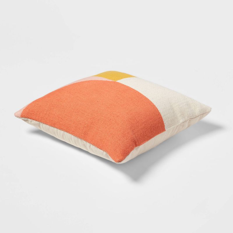 Color Block Square Throw Pillow - Threshold™, 3 of 8