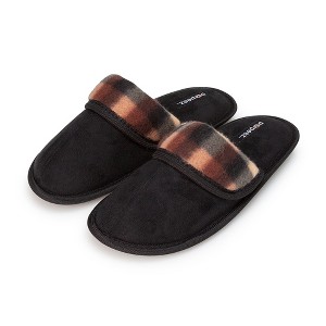 Roxoni Boys Slipper Scuff Soft Comfort Kids Classic House Shoes - 1 of 4