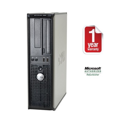 DELL 380-D Certified Pre-Owned PC, C2D-3.0GHz, 8GB, 256GB SSD-2.5, DVDRW, Win10H64, Manufacture Refurbished