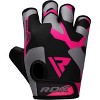 RDX Sports Women's Weight Lifting Gym Gloves - Enhanced Grip and Support for Strength Training, CrossFit, Bodybuilding, Powerlifting, Workout Gloves - 3 of 4