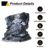 Unique Bargains Breathable Elastic Cycling Fishing Sport Neck Gaiter Face Mask - 4 of 4