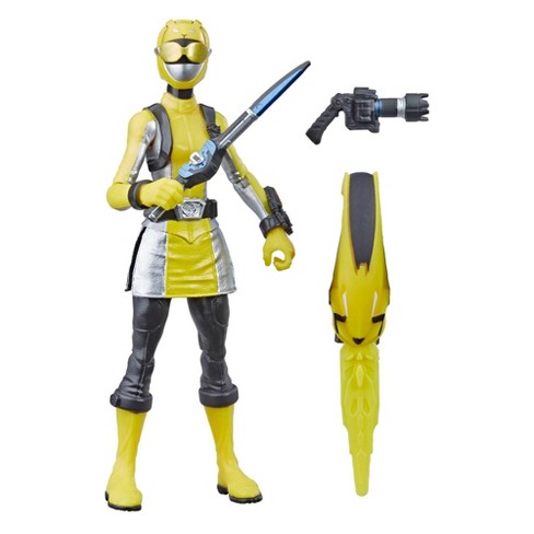 Power Rangers Beast Morphers Yellow Ranger 6 Action Figure Toy Inspired By The Power Rangers Tv Show Target - beast chain roblox