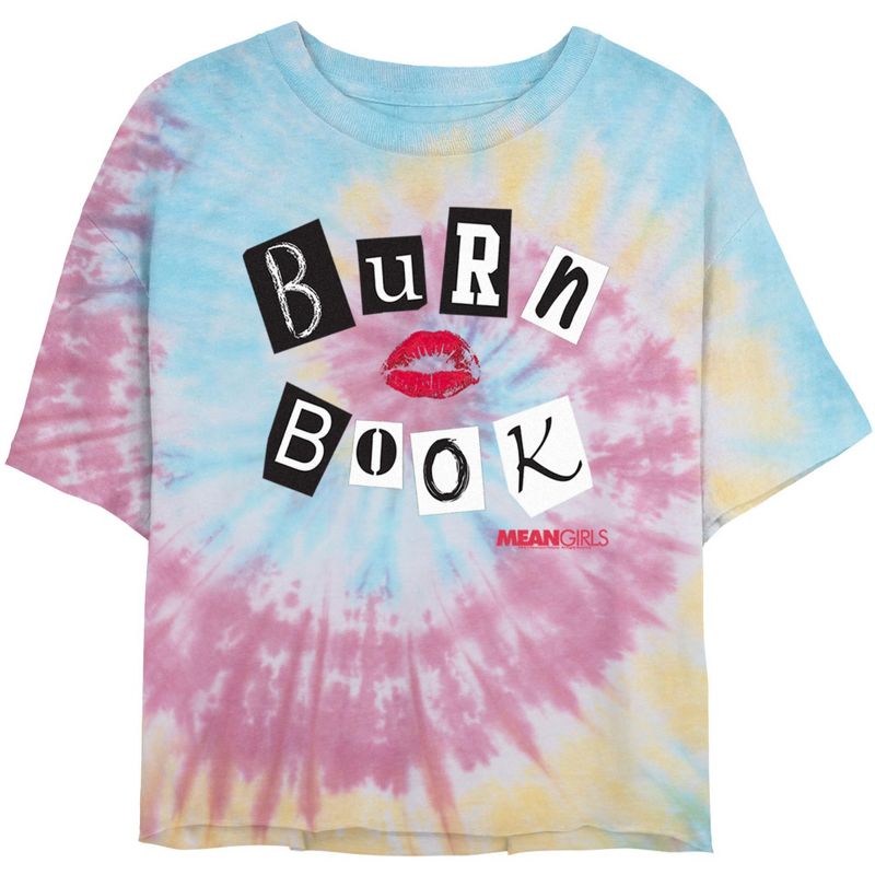 Junior's Mean Girls Burn Book T-Shirt, 1 of 5