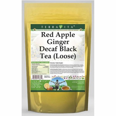TerraVita Red Apple Ginger Decaf Black Tea (Loose) (4 oz, ZIN: 541679)