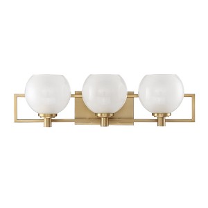 Designers Fountain Cowen 3 - Light Vanity in  Brushed Gold - 1 of 2