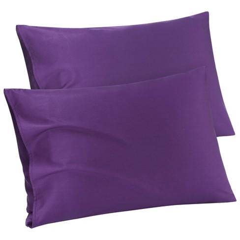 PiccoCasa 100% Cotton Soft Breathable Envelope Closure Pillowcases Set of 2 - image 1 of 4