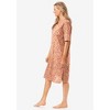 Dreams & Co. Women's Plus Size Short-Sleeve Sleepshirt - 4 of 4
