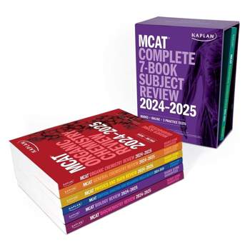 MCAT Complete 7-Book Subject Review 2024-2025, Set Includes Books, Online Prep, 3 Practice Tests - (Kaplan Test Prep) by  Kaplan Test Prep
