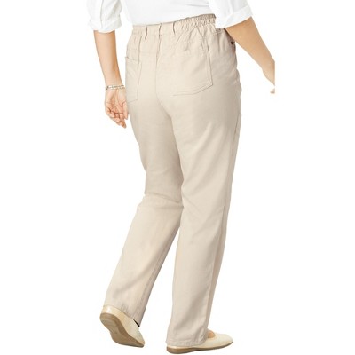 Woman Within Tall Perfect Side Elastic Denim Jean