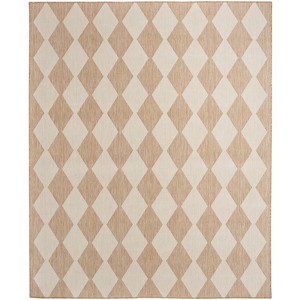 Nourison Positano Modern Diamond Outdoor Rug - 1 of 4