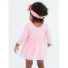 RuffleButts Baby/Toddler Flutter Overall Romper - 4 of 4