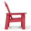 WestinTrends Malibu Kids Outdoor HDPE Adirondack Plastic Patio Chair - 4 of 4