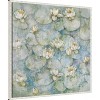 Amanti Art Water Lilies by Cheri Blum Framed Canvas Wall Art - 3 of 4