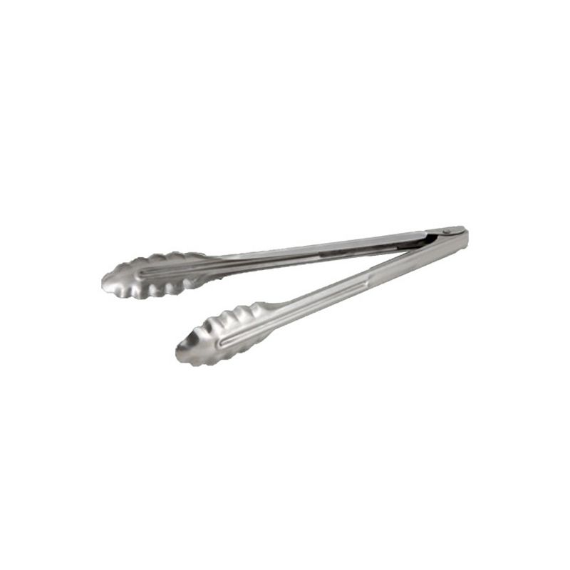 Winco Utility Tongs, Stainless Steel, Heavyweight, 1 of 2