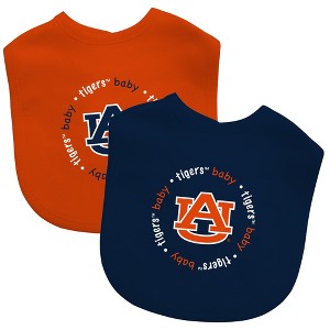 BabyFanatic Officially Licensed Unisex Baby Bibs 2 Pack - NCAA Auburn Tigers - 1 of 3