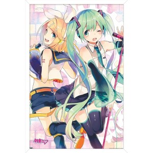 Trends International Hatsune Miku - Duo Framed Wall Poster Prints - 1 of 4