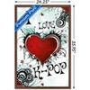 Trends International I Love K-POP Framed Wall Poster Prints - 3 of 4