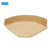 Unique Bargains Cafe Home Pour-Over Brewing Cone Coffee Filters 100 Pcs - 3 of 4