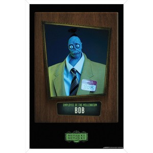 Trends International Beetlejuice Beetlejuice - Employee Of The Millennium (Bob) Framed Wall Poster Prints - 1 of 4