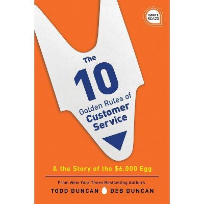 The 10 Golden Rules of Customer Service - (Ignite Reads) 2nd Edition by  Todd Duncan & Deb Duncan (Hardcover)