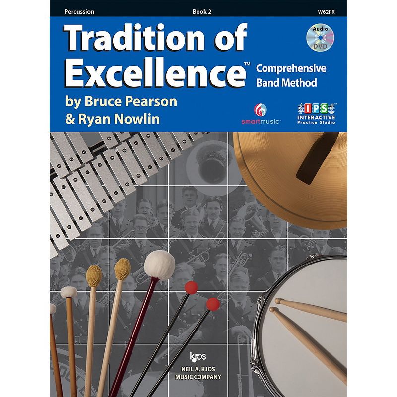 KJOS Tradition Of Excellence Book 2 for Percussion, 1 of 2