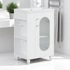20" Bathroom Vanity with Sink,Freestanding Cabinet with Toilet Paper Holder, Two-Tier Shelf,Adjustable Shelf,Ceramic Basin - 3 of 4