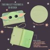 Star Wars Lanyard Wristlet Baby Grogu The Child Snap-Closure Wallet w/ Wrist Strap - 4 of 4