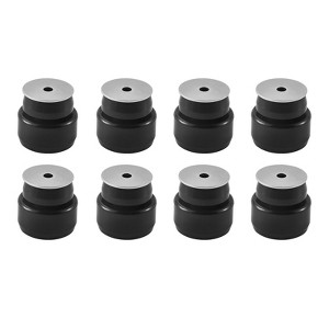 VEVOR Body Mount Bushing Kit, Compatible with 1999-2014 Chevy Silverado & Sierra 1500/2500, 24 PCS Polyurethane Body Mount Kit, Black - 1 of 4
