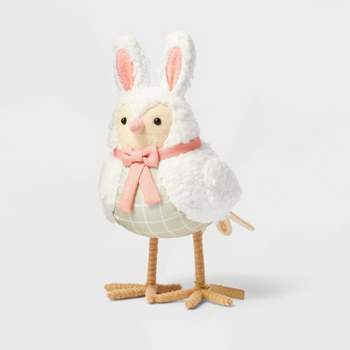 Featherly Friend Easter Fabric Bird Decor Bunny - Spritz™