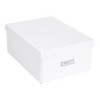 Bigso Box of Sweden 11"X15"X6" Set of 2 Katia Box White - image 4 of 4