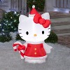 Gemmy Christmas Inflatable Hello Kitty in Holiday Dress, 3.5 ft Tall, Multi - 2 of 3