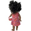 Doll Clothes Superstore Handmade Neon Flower Dress for 18-Inch Dolls – Fits American Girl, Our Generation & My Life Dolls - 4 of 4