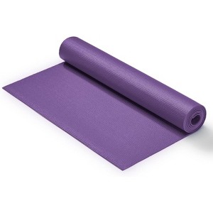 Versatile Non-Slip Yoga and Exercise Mat, Lightweight & Durable with Cushioned Support for Workouts - 1 of 4
