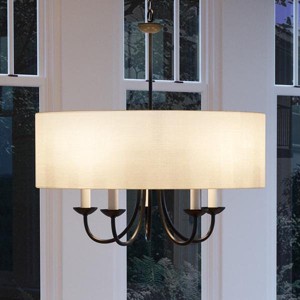 Urban Ambiance Luxury Transitional Chandelier,  21-1/8"H x 21-5/8"W,  Olde Bronze Finish, UHP2281 - 1 of 4